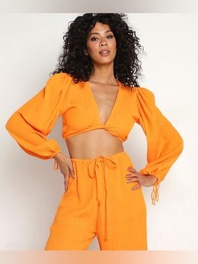 Faithfull the Brand - Palmera Top Tangerine